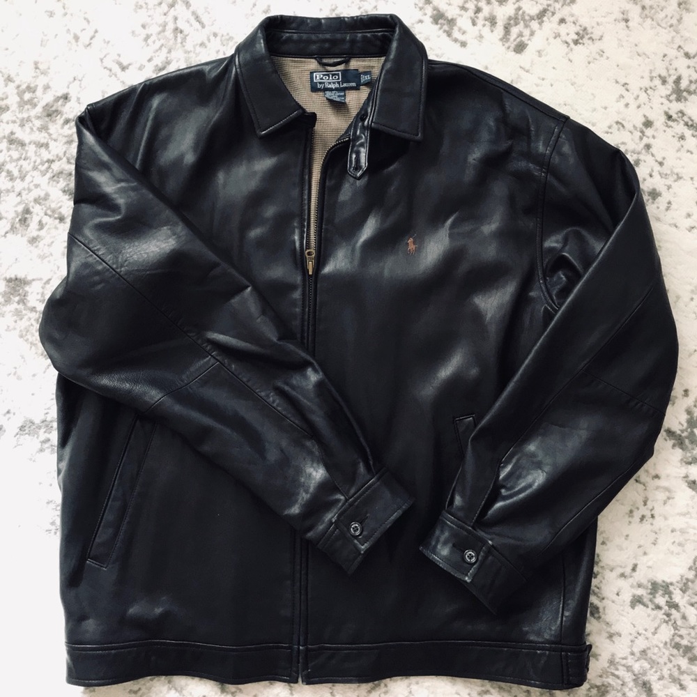 Polo by Ralph Lauren leather jacket